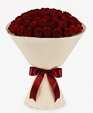 Букет 101 Бордовая роза Блэк Бакарра в Дубранивке