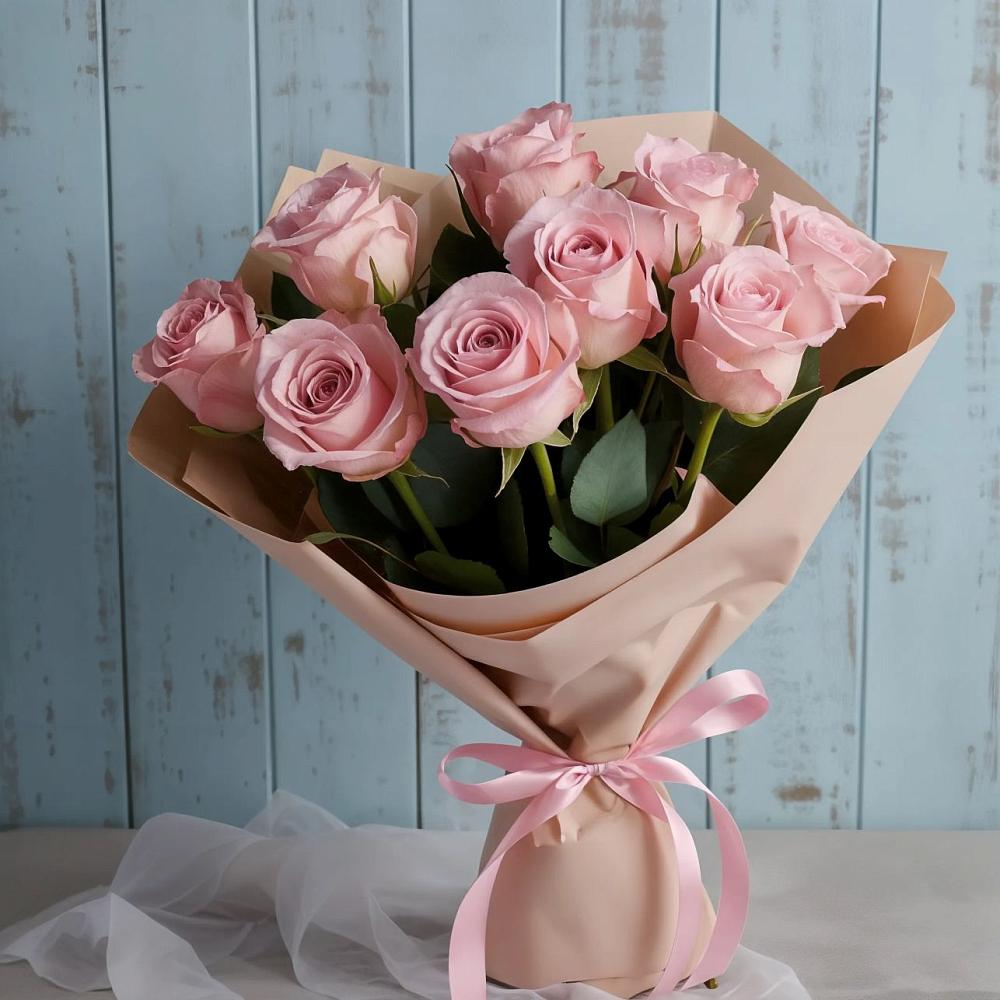 Букет цветов из: Розы в Дубранивке