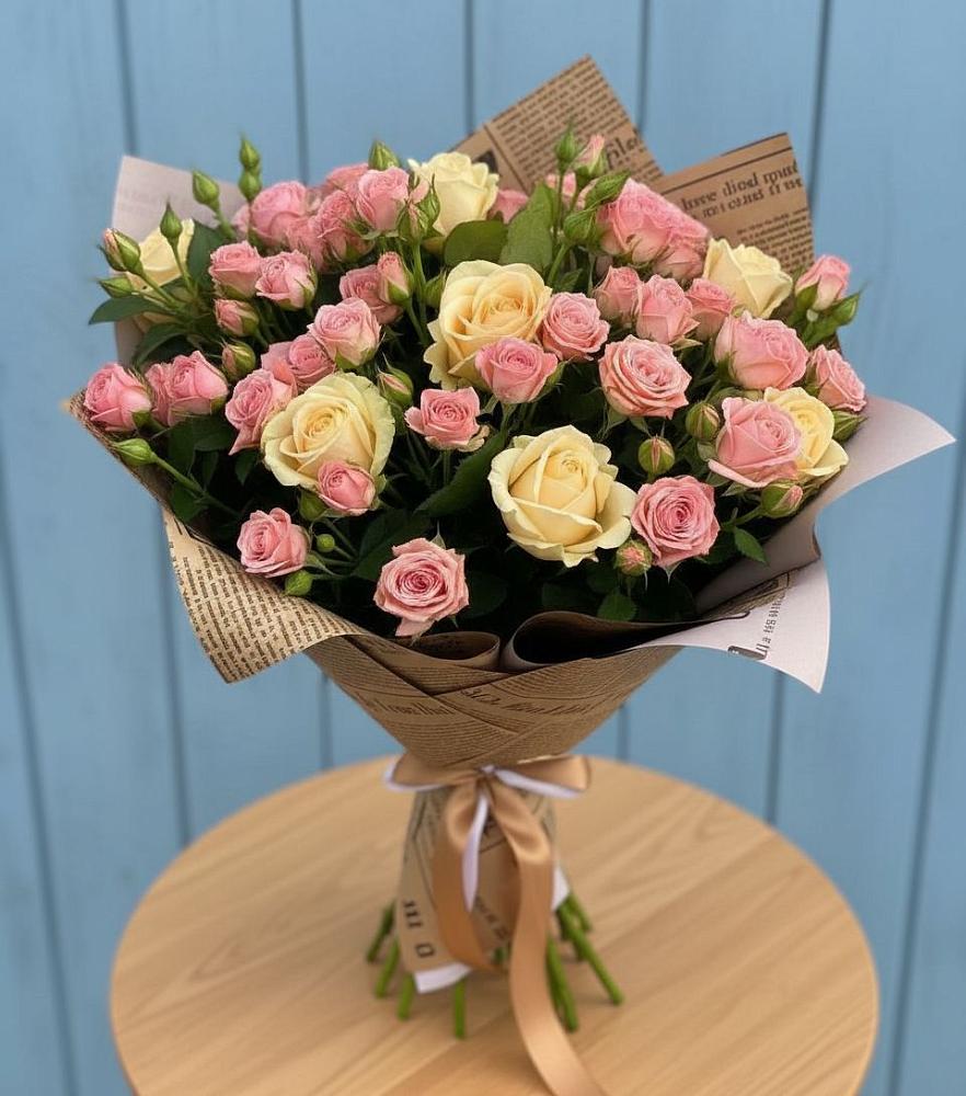 Букет цветов из: Розы в Дубранивке