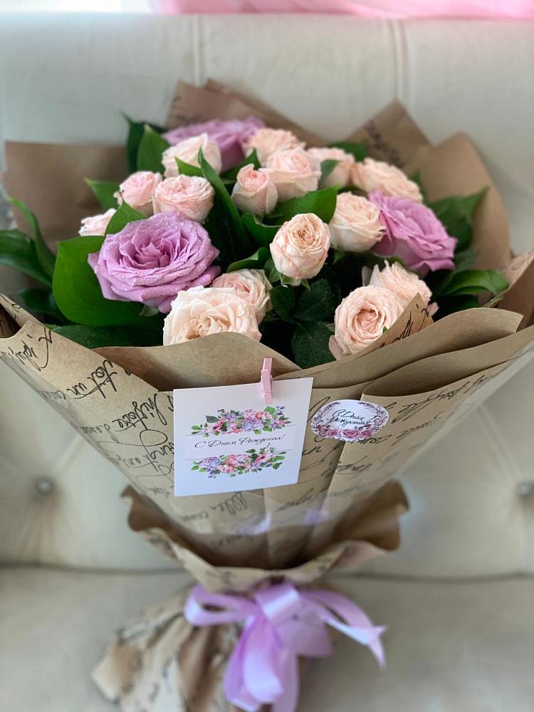 Букет цветов из: Розы в Дубранивке