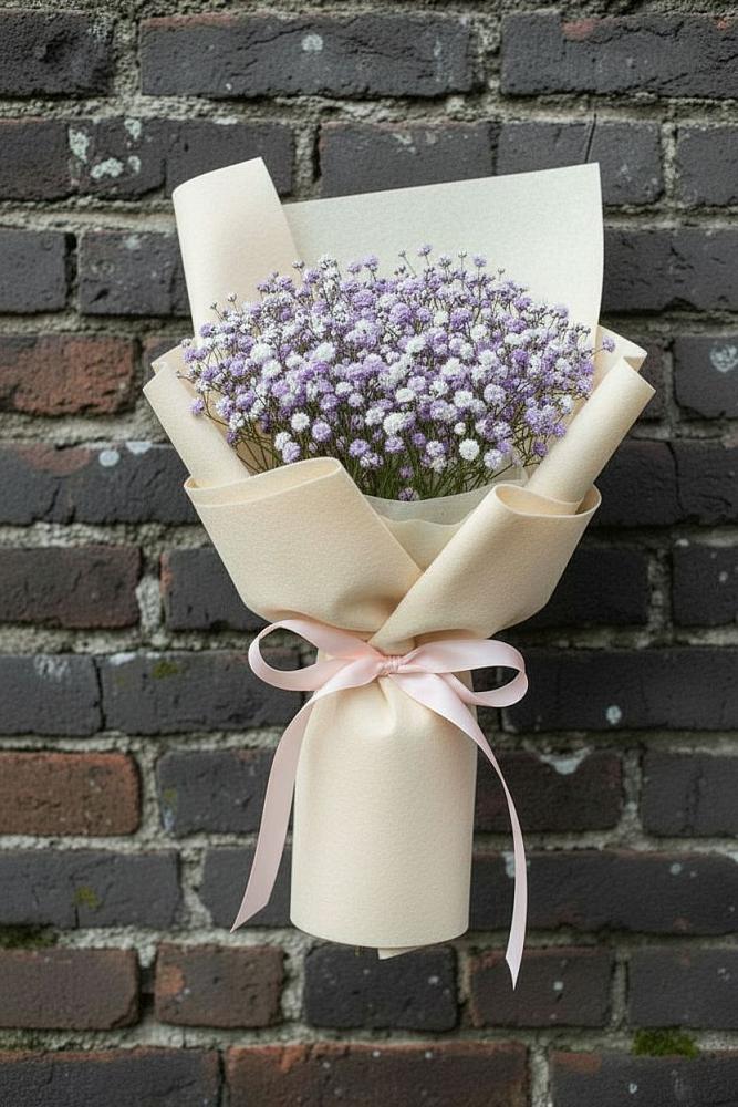 Букет цветов из: Гипсофила в Дубранивке