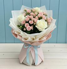 Букет цветов из:  Розы в Дубранивке
