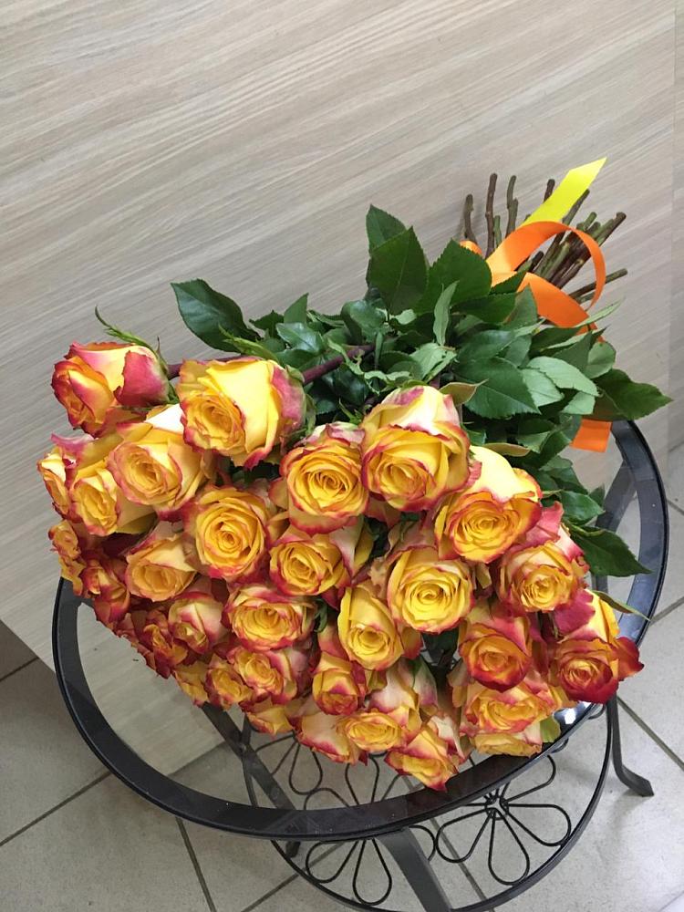 Букет Желтые розы в Дубранивке