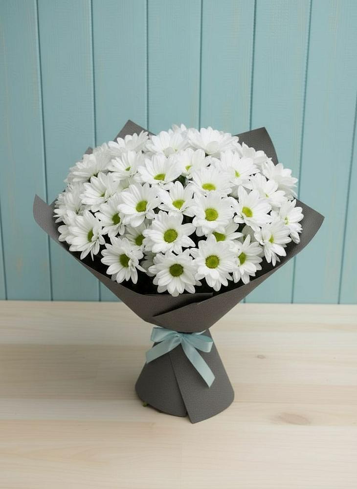 Букет цветов из: Хризантемы в Дубранивке