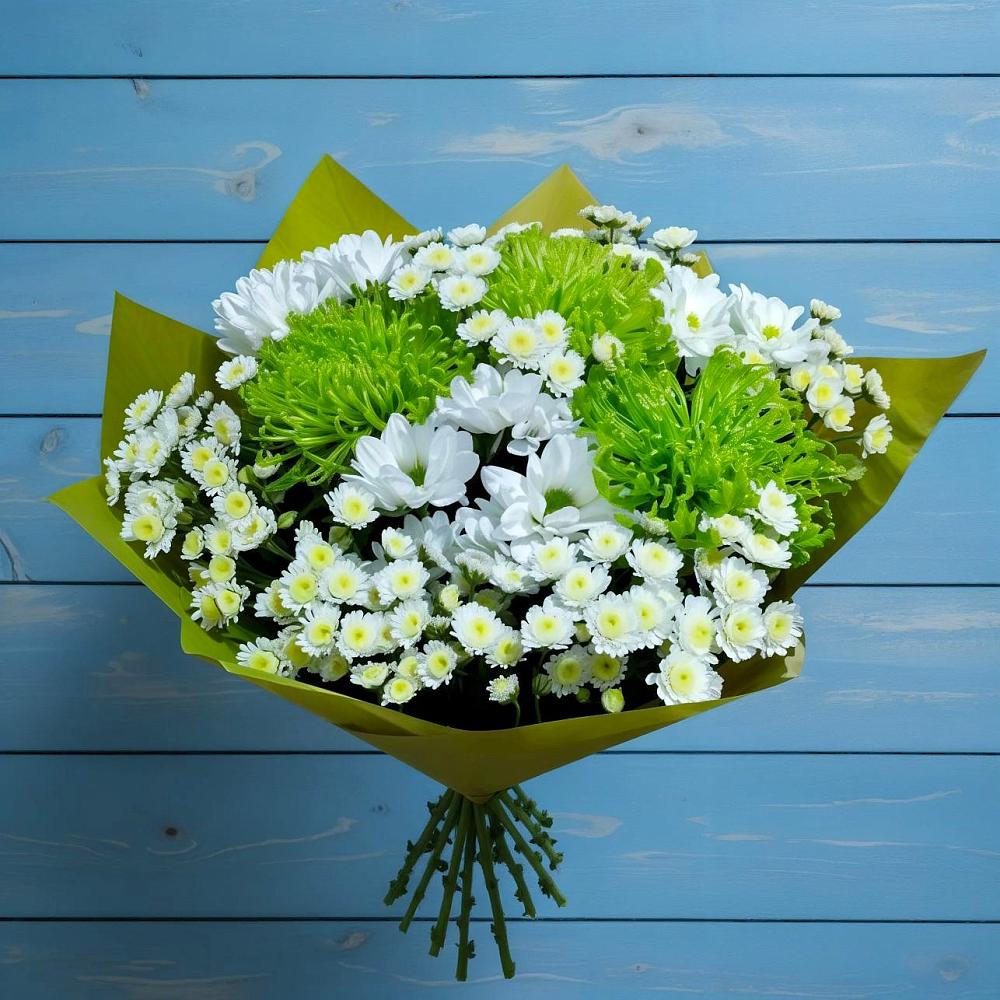 Букет цветов из: Хризантемы в Дубранивке