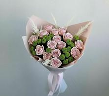 Букет цветов из:  Розы и Хризантемы #REPLACE_PRED# Дубранивке