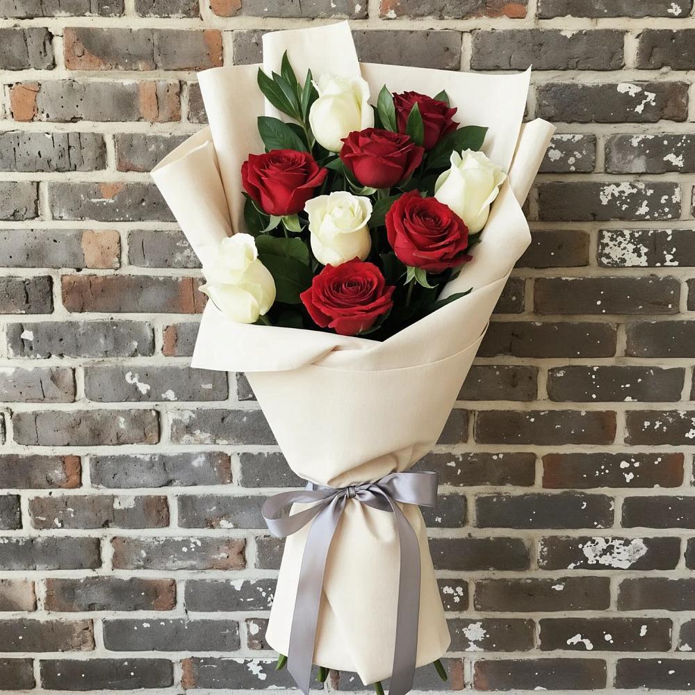 Букет цветов из: Розы в Дубранивке