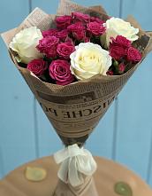 Букет цветов из:  Розы #REPLACE_PRED# Дубранивке