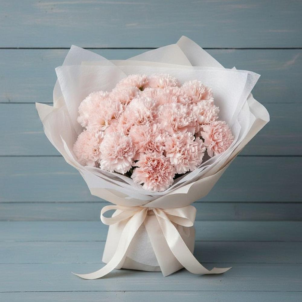 Букет цветов из: Гвоздики в Дубранивке