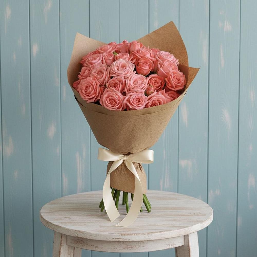 Букет цветов из: Розы в Дубранивке