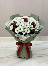 Букет цветов из:  Хризантемы #REPLACE_PRED# Дубранивке