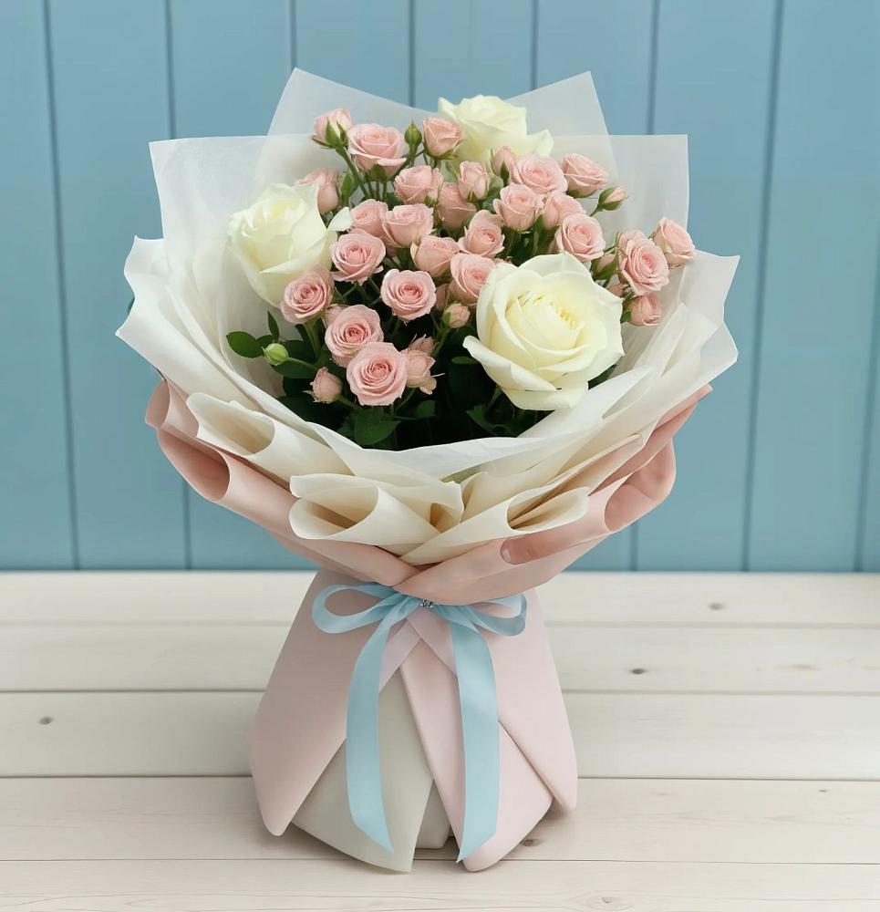 Букет цветов из: Розы в Дубранивке