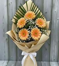 Букет цветов из:  Герберы в Дубранивке