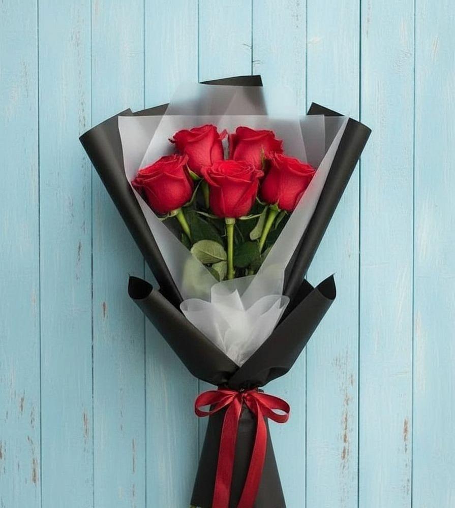 Букет цветов из: Розы в Дубранивке